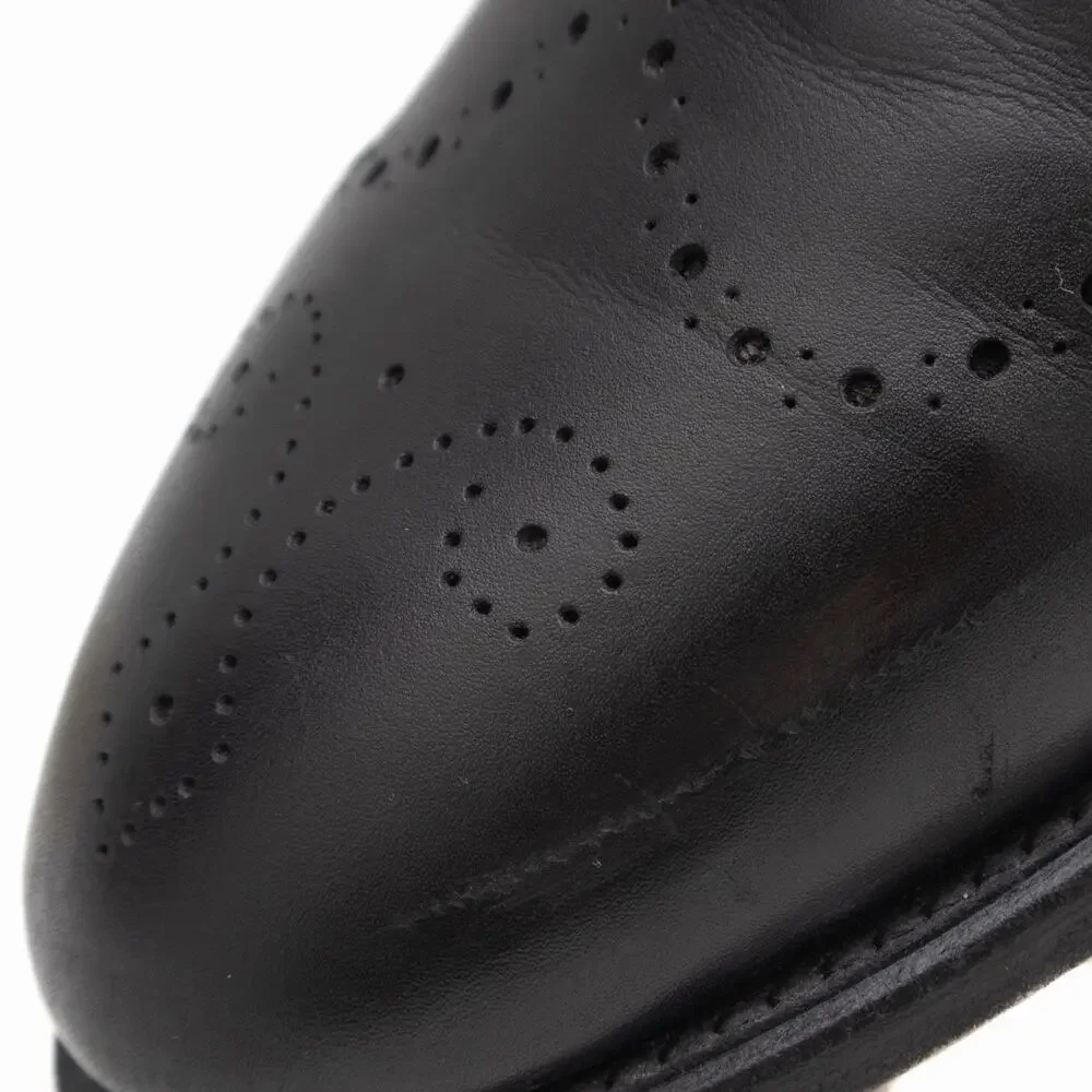 $495 Allen Edmonds Fairfax Black Leather Oxford Dress Shoes US 10 EEE